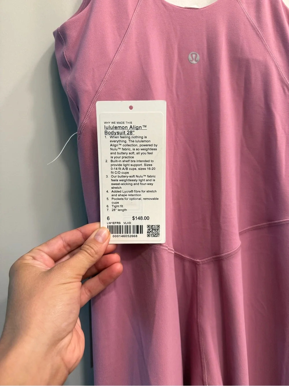 lululemon athletica Sleeveless Rose-Pink Jumpsuit